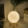 16 color 3D Moon Lamp With Remote