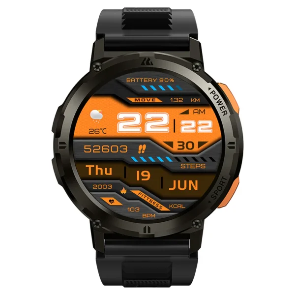 kospet tank t2 rugged smart watch