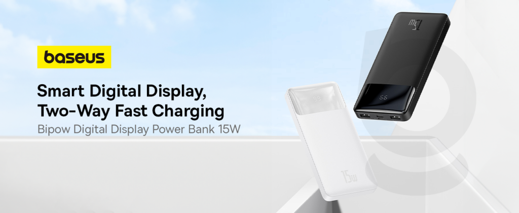 Baseus Bipow 20000mAh Fast Charging Power Bank 15W