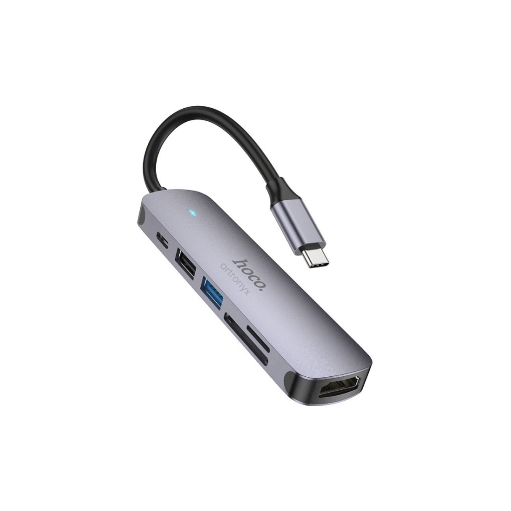 Hoco HB29 6-in-1 USB Type C Hub