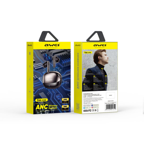 Awei T88 ANC TWS Earbuds - Image 4