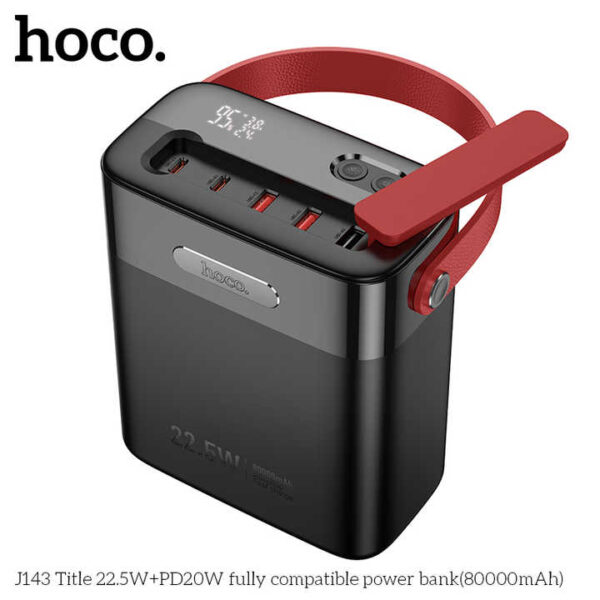 Hoco J143 80000mAh Power Bank - Image 3