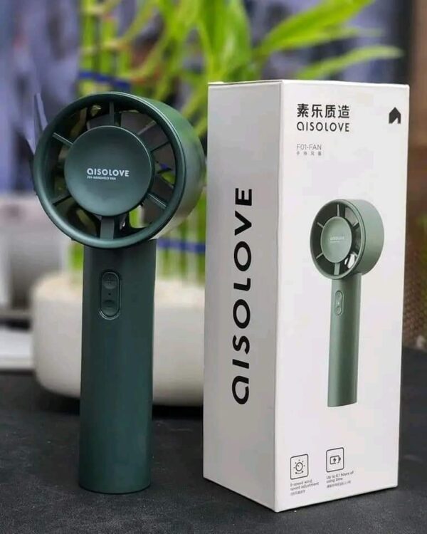 Xiaomi AISOLOVE F01 Handheld Rechargeable Fan - Image 3