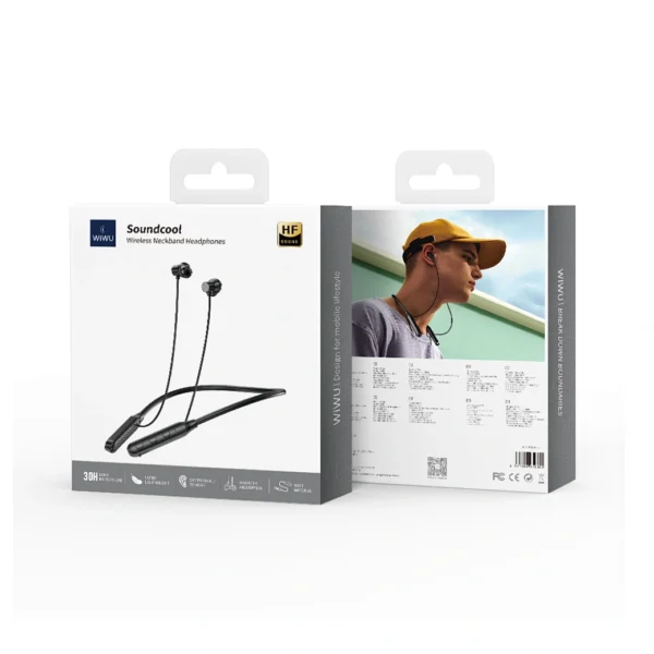Wiwu soundcool gb01 Bluetooth neckband price in Bangladesh