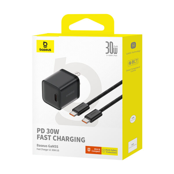 Baseus pd 30W GaN5S Fast Charger price in Bangladesh