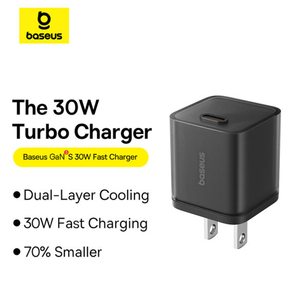 Baseus pd 30W GaN5S Fast Charger price in Bangladesh