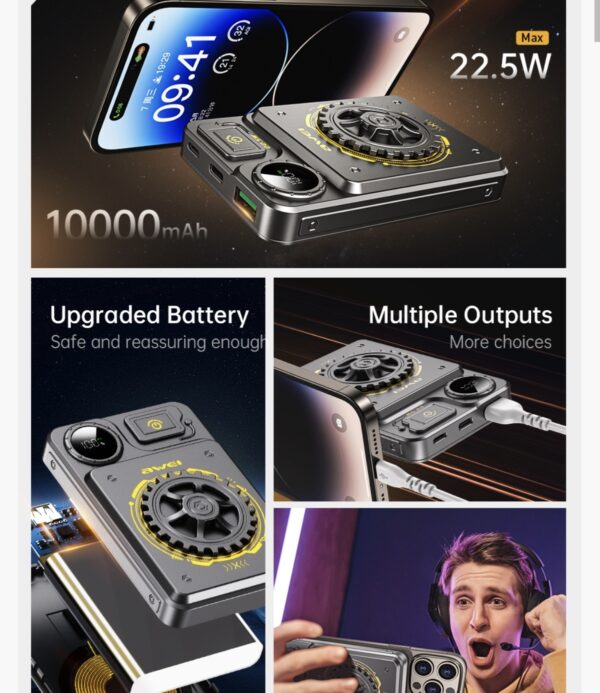 Awei p52k 10000mah power bank price in Bangladesh
