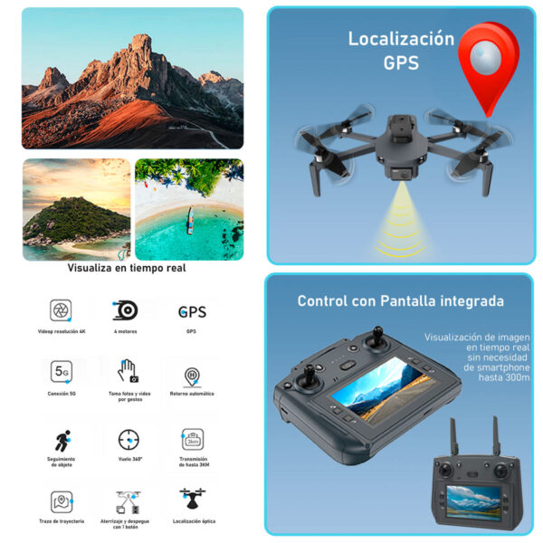 W9 GPS camera drone price in Bangladesh