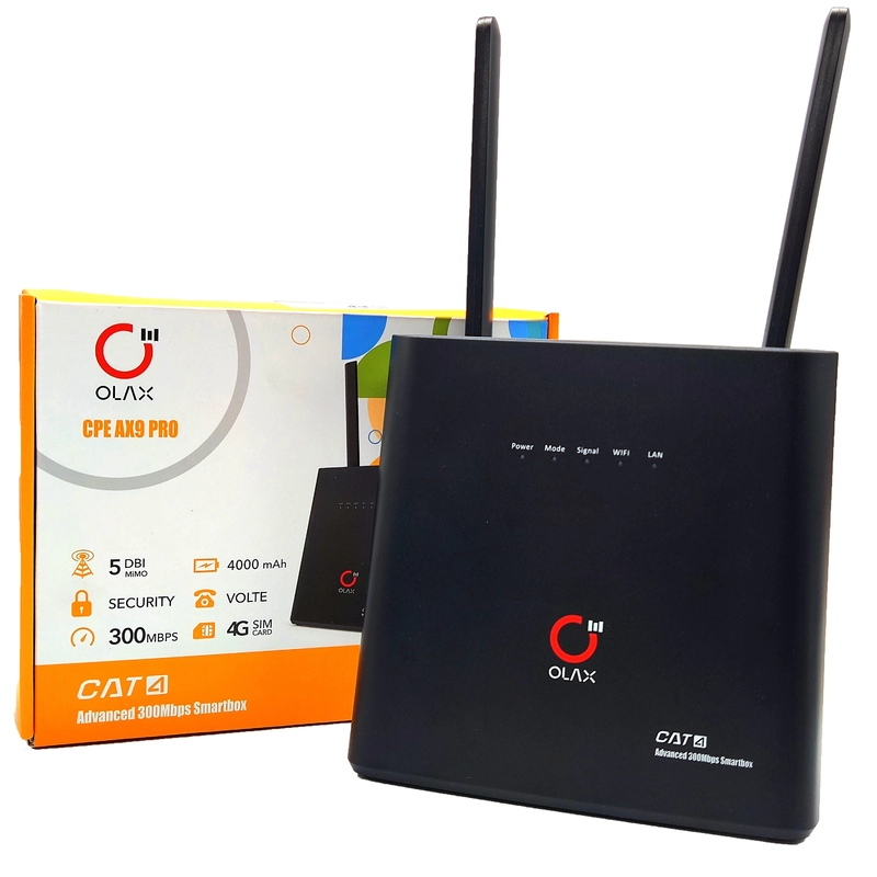 Olax a9 pro 4g lte wifi router price in Bangladesh