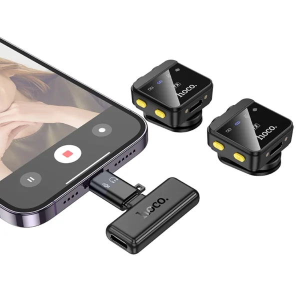 Hoco L17 Wireless Dual Microphone - Image 3