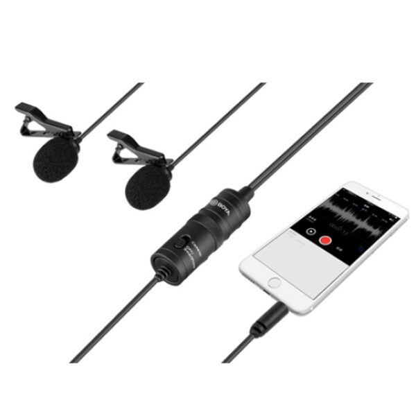BOYA M1DM Dual Microphone - Image 2