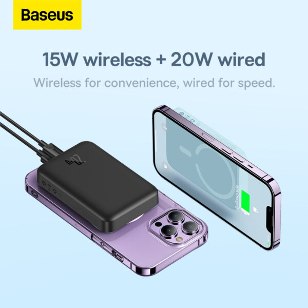 Baseus 20W 10000mAh Magnetic Mini Wireless Power Bank
