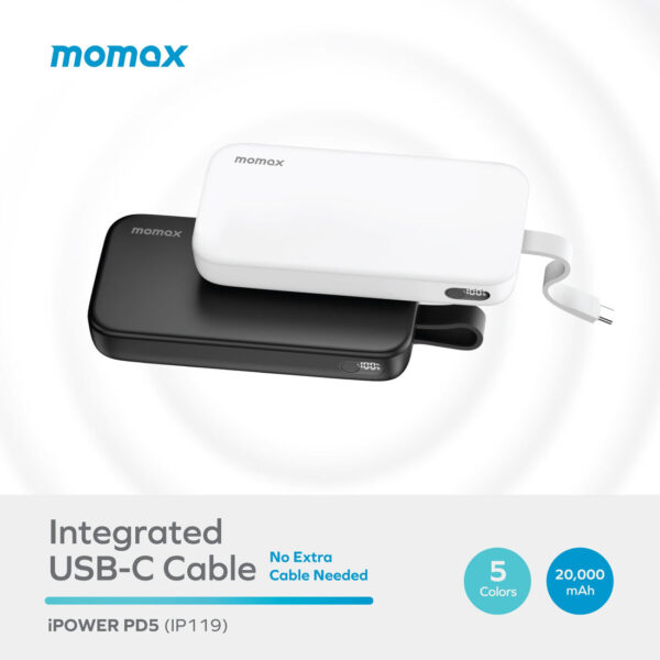 Momax iPower PD5 20000mAh Power Bank