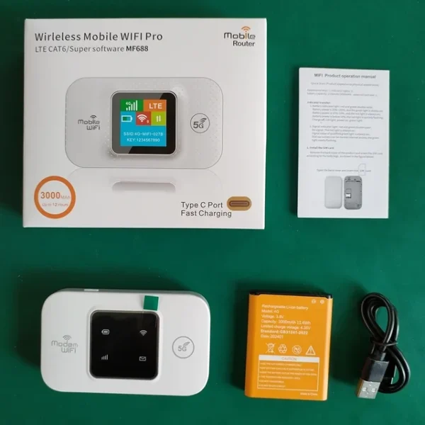 4G LTE Pocket Router MF688