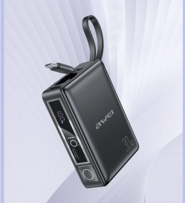Awei P87K 30W 10000mAh Power Bank - Image 2
