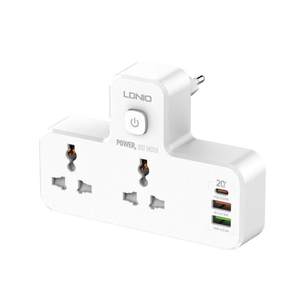 LDNIO SC2311 20W 3-Port USB Power Socket