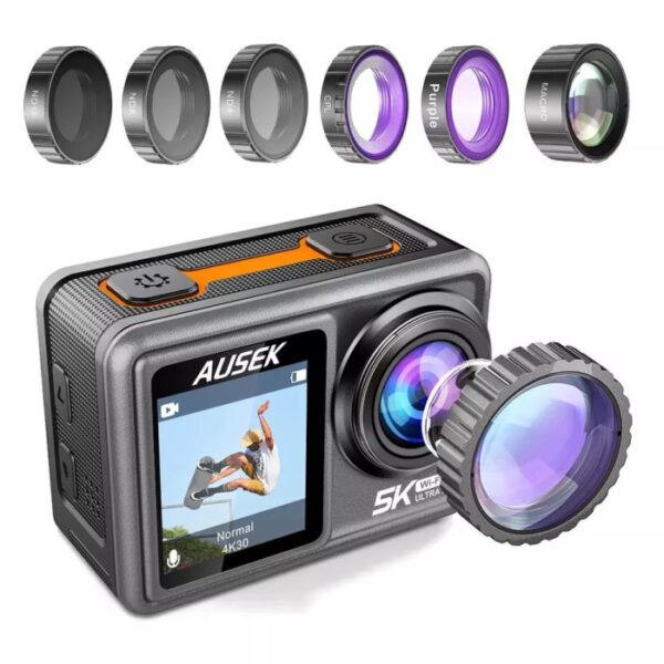 Ausek AT-S81TR 5K Action Camera