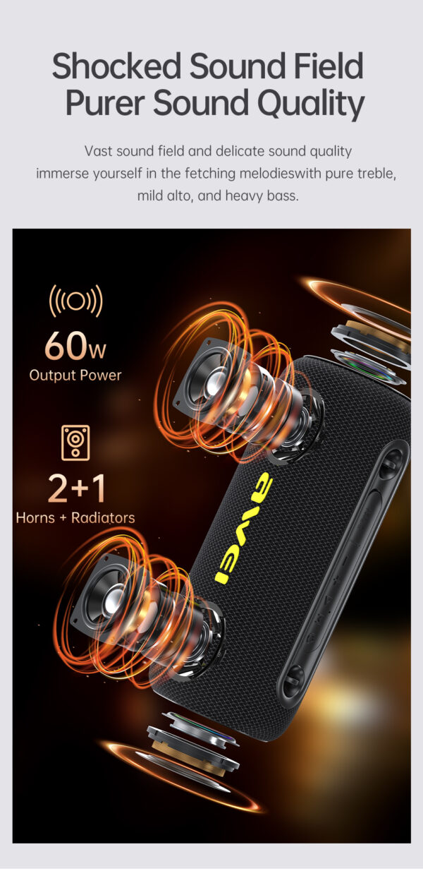 Awei Y1000 60W Wireless Bluetooth Speaker