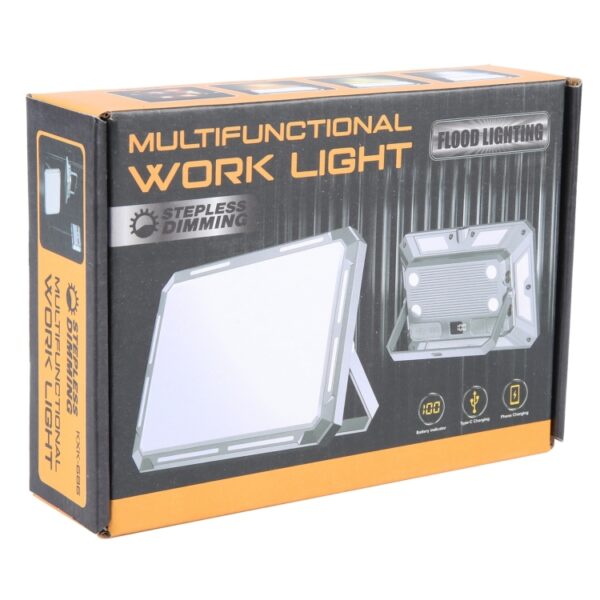 GearUP KXK-686 50W Rechargeable Flood Light