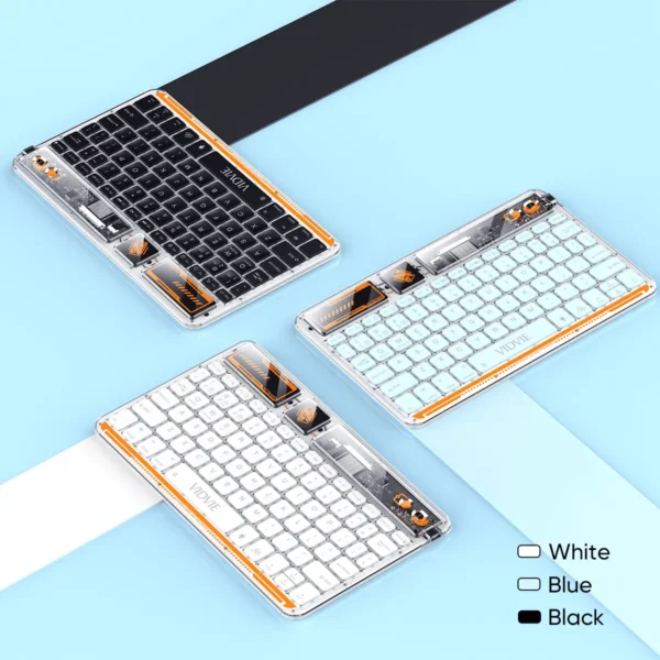 Vidvie KB05 Transparent Smart Wireless Keyboard