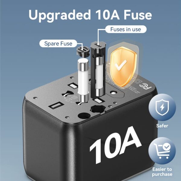 Vention 3-Port USB 20W Universal Travel