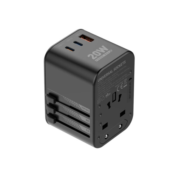 LDNIO Z9 20W GaN Universal Travel Adapter