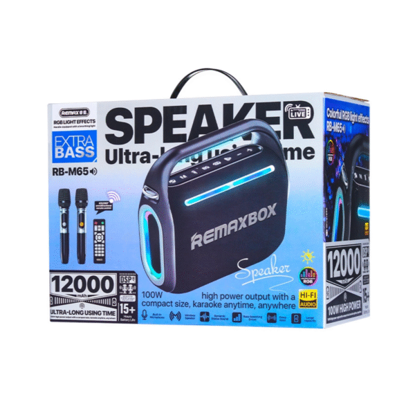 Remax RB-M65 Bluetooth Karaoke Speaker
