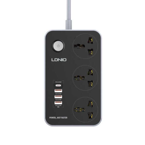 LDNIO SC3412 Power Socket with 3 USB Port