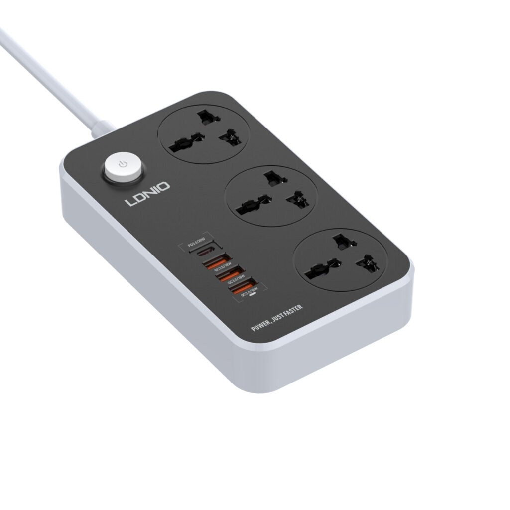 LDNIO SC3412 Power Socket with 3 USB Port
