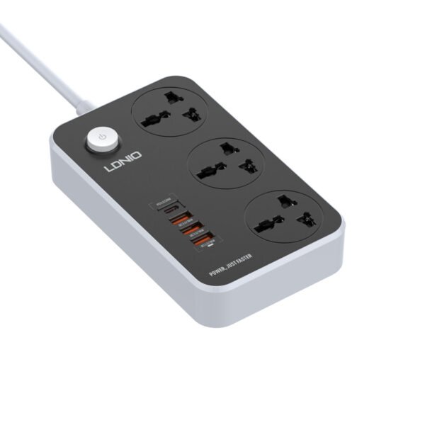 LDNIO SC3412 Power Socket with 3 USB Port
