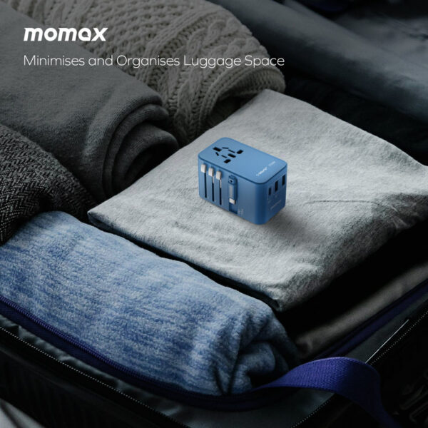 1-World+ 3-Port 70W Travel Charger/Adapter