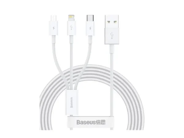 Baseus Superior Series 3-in-1 Fast Charging Data Cable