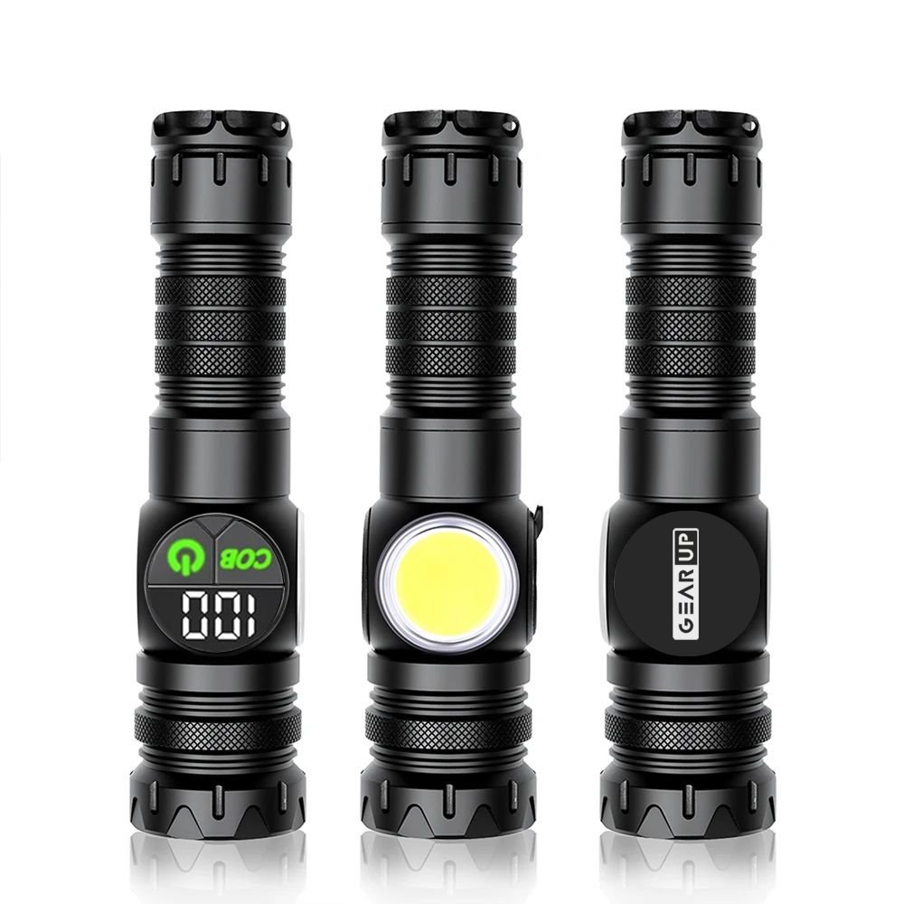 GearUP K60 Rechargeable Flashlight