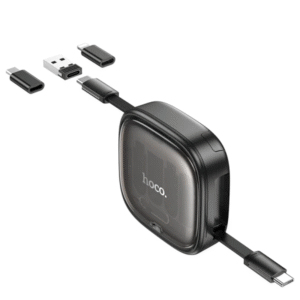 Hoco U140 Retractable 6-in-1 Cable Set