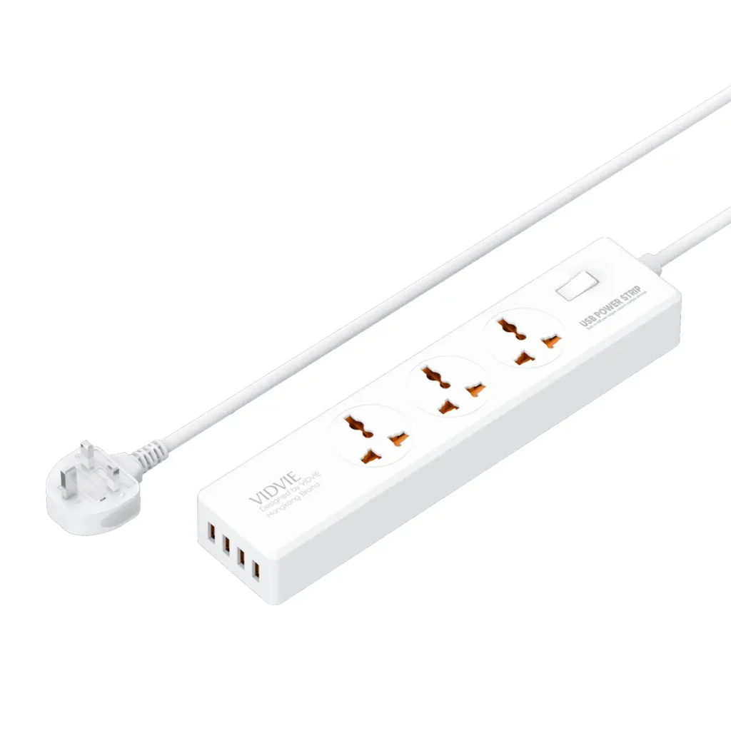 Vidvie PSB01 4 USB Power Strip / Multiplug