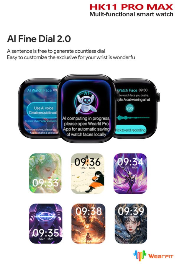 Wearfit HK11 PRO MAX Smartwatch