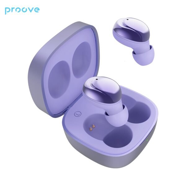 Proove Charm Purple TWS Earbuds - Image 4