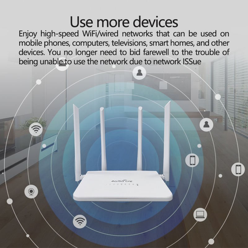 R103 4G/5G LTE CPE WiFi Router
