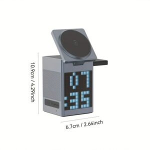 Valdus Pixel Dock 5-in-1 Wireless Charger with Speaker