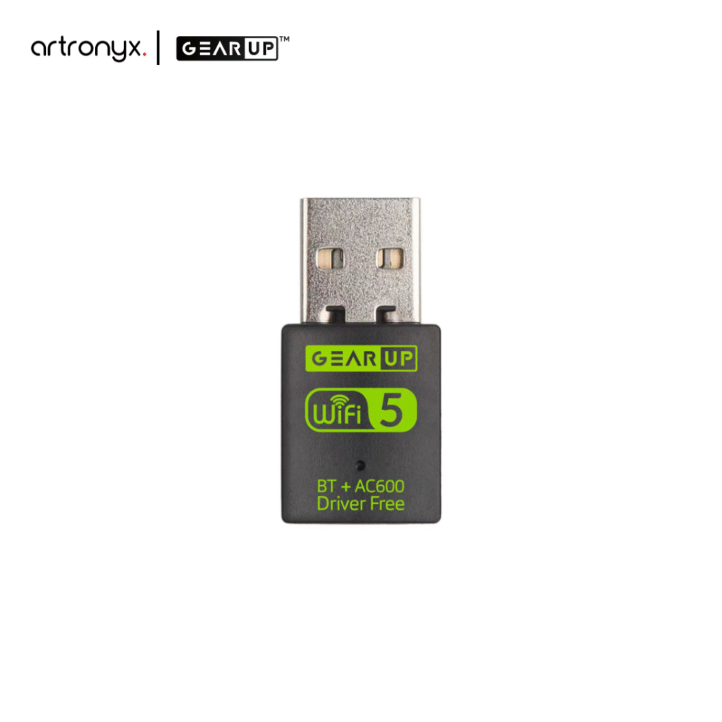 GearUP Dual Band WiFi + Bluetooth Adapter