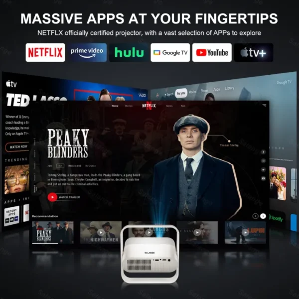 NSL03 Smart Android Projector