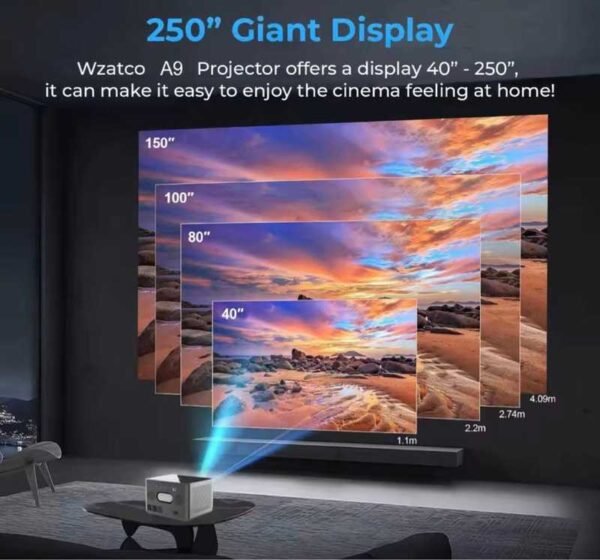 AUN A9 Android Projector