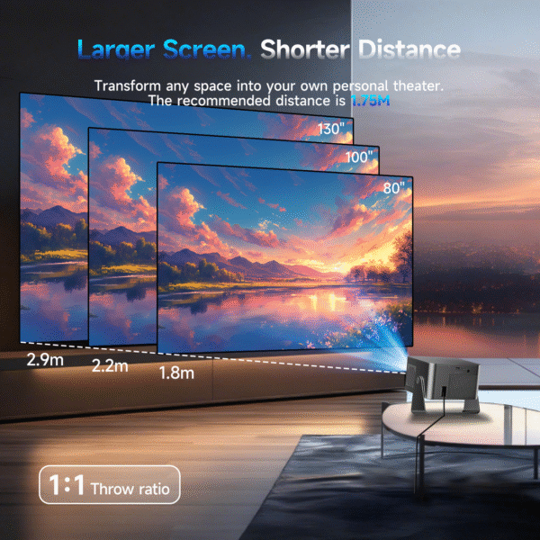 Magcubic HY350GT Android Smart Google Tv Projector