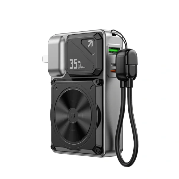 WiWU Wi-P057 3-in-1 Magnetic Power Bank