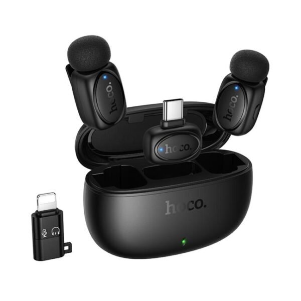 Hoco L19 Dual Mini Wireless Microphone