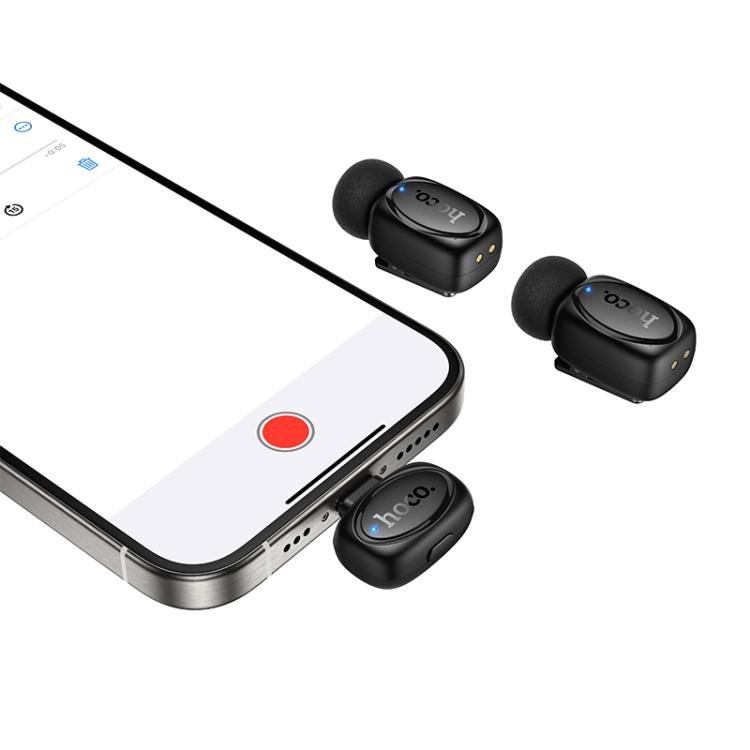 Hoco L19 Dual Mini Wireless Microphone