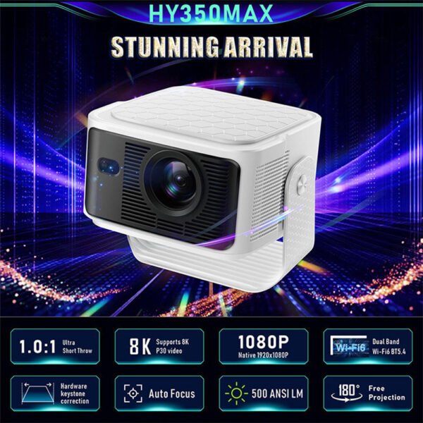 New HY350 Max 500ANSI Projector