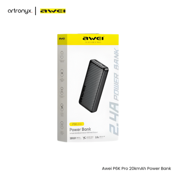 Awei P6K Pro 20000mAh Power Bank
