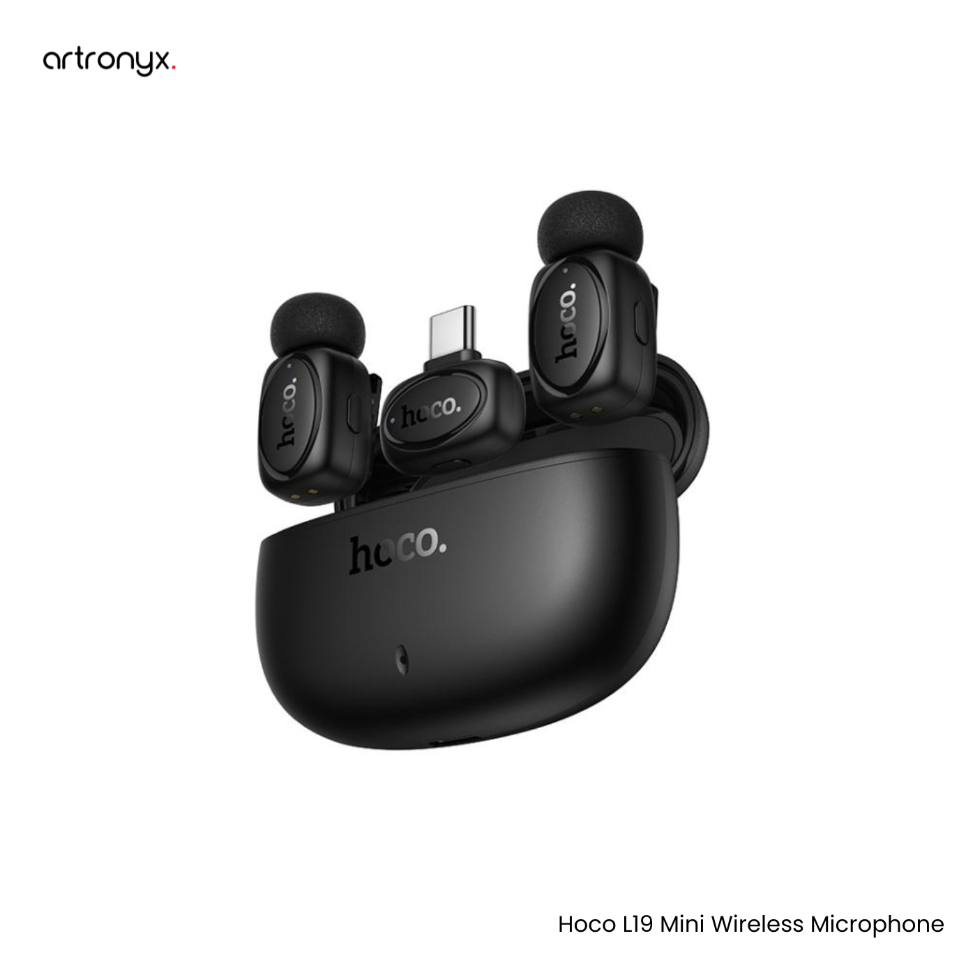 Hoco L19 Dual Mini Wireless Microphone