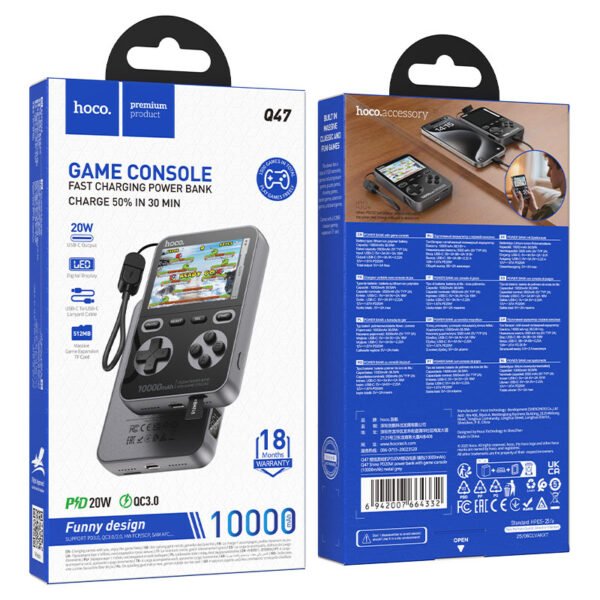 Hoco Q47 Power Bank + Game Console